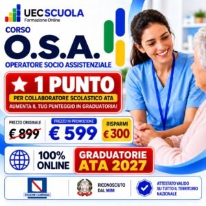 Corso O.S.A. per Operatore Socio-Assistenziale | Formazione per il Personale ATA