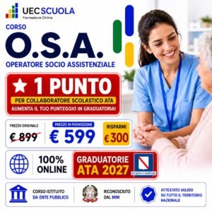 Home 6 Corso O.S.A. per Operatore Socio-Assistenziale | Formazione per il Personale ATA