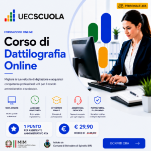 Corso di Dattilografia Online | Certificazione per Personale ATA