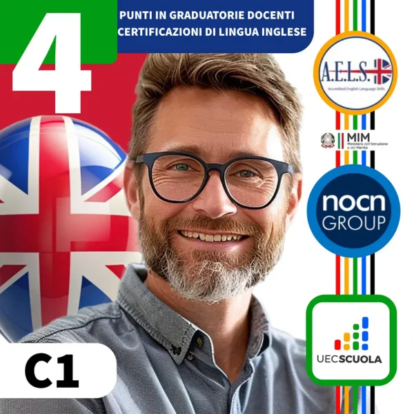 Certificazione lingua inglese – C1 – AELS NOCN