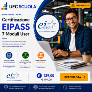 Certificazione Eipass 7 Moduli User
