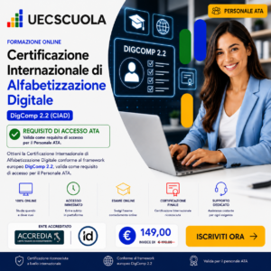 Certificazione Internazionale di Alfabetizzazione Digitale DigComp 2.2 Intertek (CIAD)