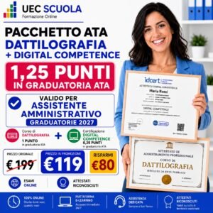 Home 2 PACCHETTO ATA - DATTILOGRAFIA + DIGITAL COMPETENCE