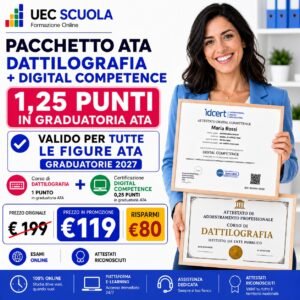 Home 1 PACCHETTO ATA - DATTILOGRAFIA + DIGITAL COMPETENCE