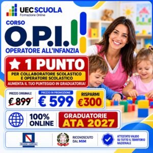 Corsi 27 Operatore dell'infanzia (O.P.I.) | Formazione per il Personale ATA