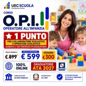 Operatore dell'infanzia (O.P.I.) | Formazione per il Personale ATA